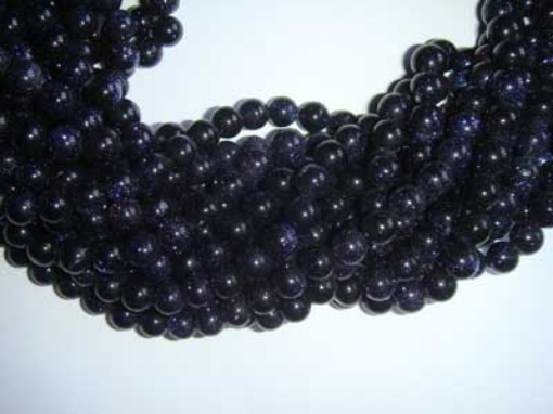 Blue Goldstone 5mm round