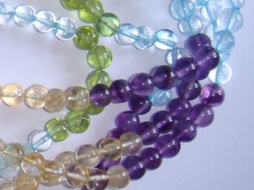 Multi Stone 4 color 5mm round