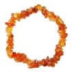 Gemstone Carnelian Chips Bracelet