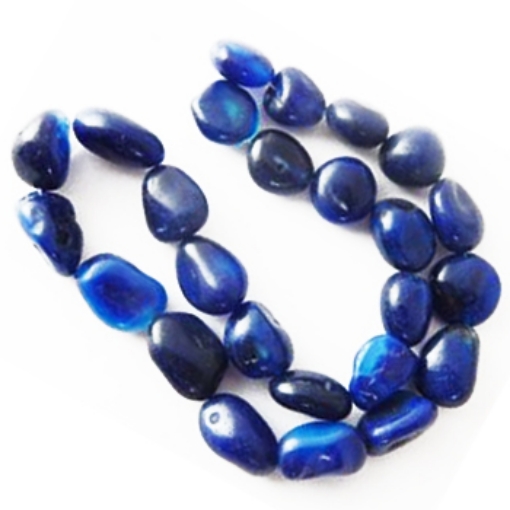 Blue Agate Gem Stone Tumble