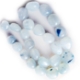 Aqua Agate Gem StoneTumble  Aqua Agate Gem StoneTumble