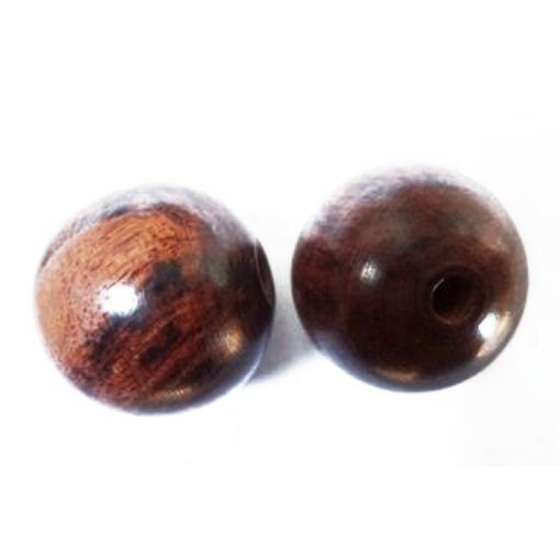 Rose Wood Beads 19mm