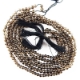 Smoky Quartz 4mm round mala beads Smoky Quartz 4mm round mala beads