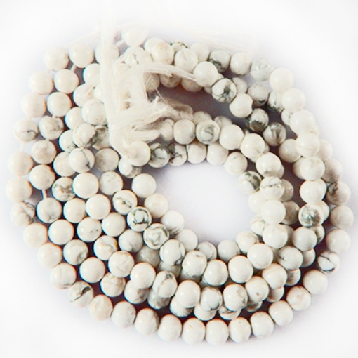 Howlite 6mm round