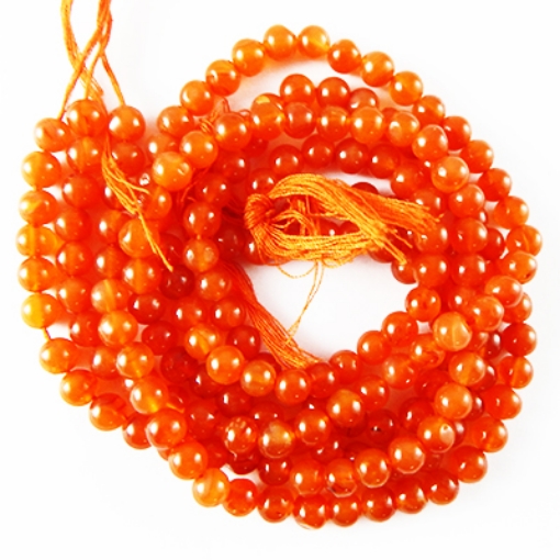 Carnelian 6mm round