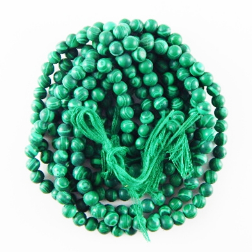 Malachite (manmade) 7mm round