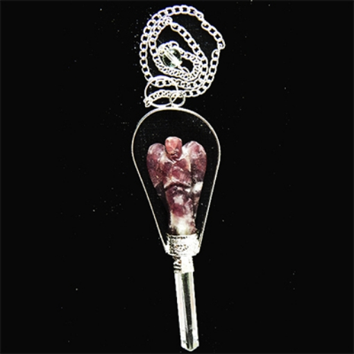 Sugilite Pendulum with Metal Chain