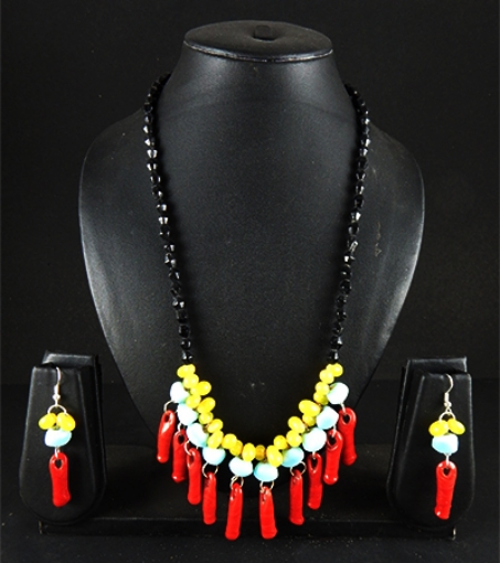 Glass Beads Necklace