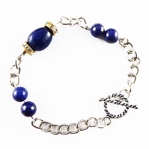 Gemstone Lapis Lazuli Bracelet