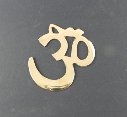 OM (Aum) Brass wall hanging