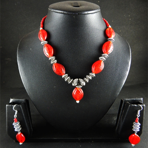 Glass Beads Necklace