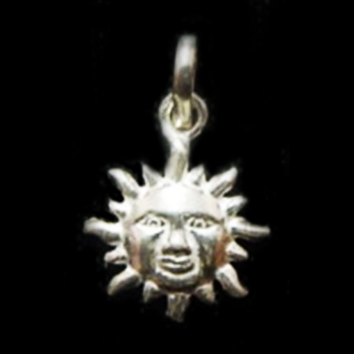 Sterling Silver Sun Pendant