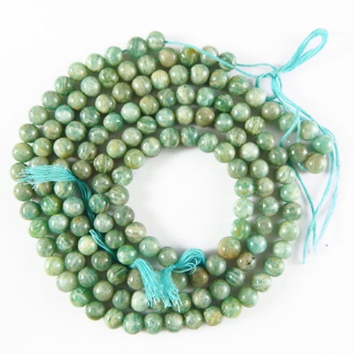 Amazonite 7mm round Beads