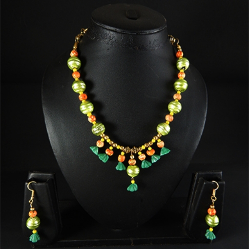 Glass Beads Necklace