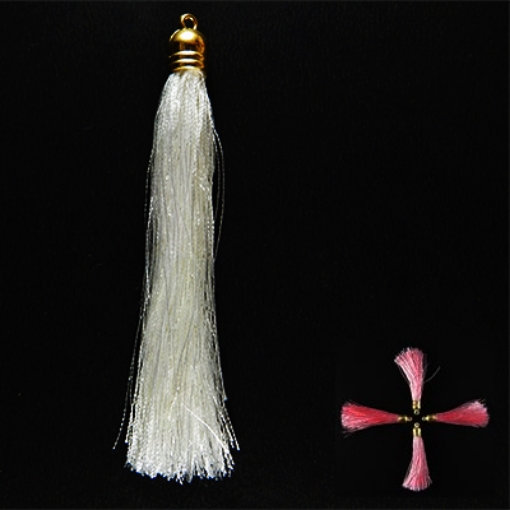 10cm Silk Tassel with Cap