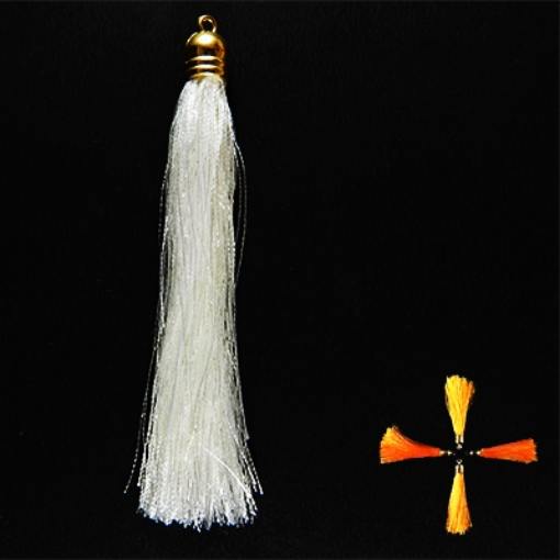 10cm Silk Tassel with Cap