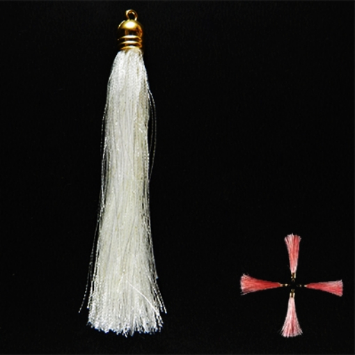 10cm Silk Tassel with Cap