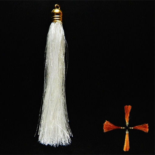 10cm Silk Tassel with Cap