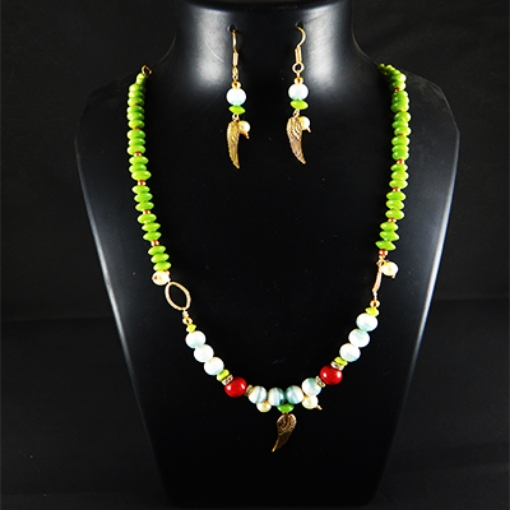 Glass Beads Necklace