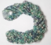 Multi Fluorite chips beads