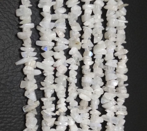 Rainbow Moonstone chips beads