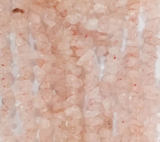 Rose Quartz chips beads