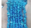 Turquoise (manmade)  chips beads