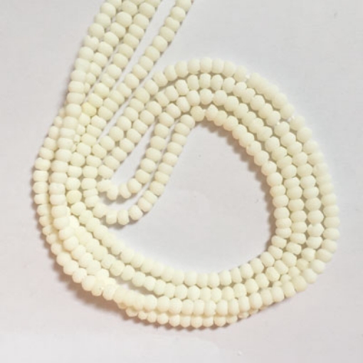 3mm Round Bone Beads