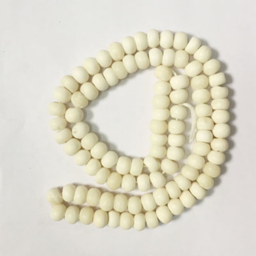 8mm Round Bone Beads