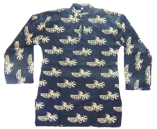 Picture of Cotton Mahakaal Printed Kurta