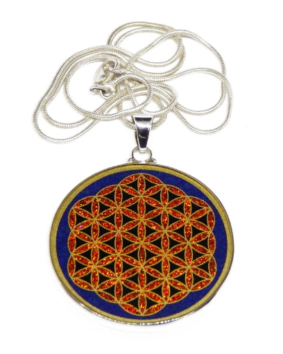 Sacred Geometry :  Flower Of Life Pendant