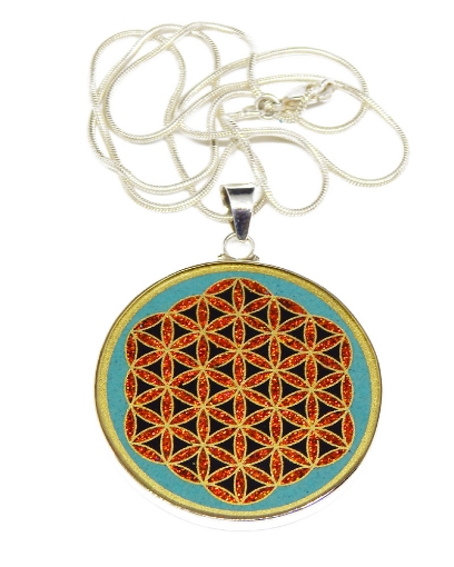 Sacred Geometry :  Flower Of Life Pendant