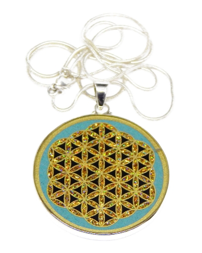 Sacred Geometry :  Flower Of Life Pendant