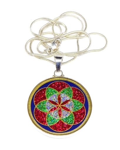 Sacred Geometry :  Seed Of Life Pendant