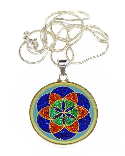 Sacred Geometry :  Seed Of Life Pendant