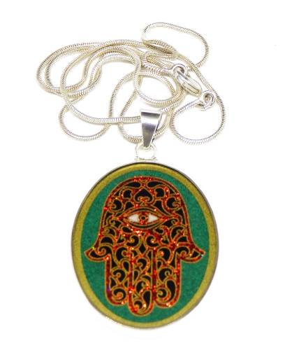 Picture of Sacred Geometry :  Hamsa Pendant