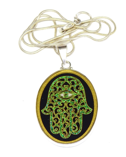 Picture of Sacred Geometry :  Hamsa Pendant