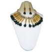 Gemstone Aventurine Tumble & metal Fancy beads Necklace