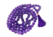 Picture of Amethyst Mala : 108+1 Beads Knotted Mala