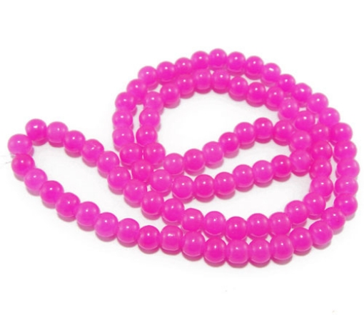 8mm Round Glass Beads