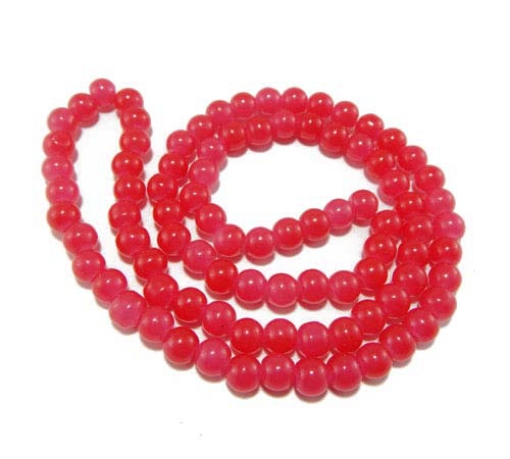 8mm Round Glass Beads