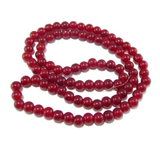 8mm Round Glass Beads