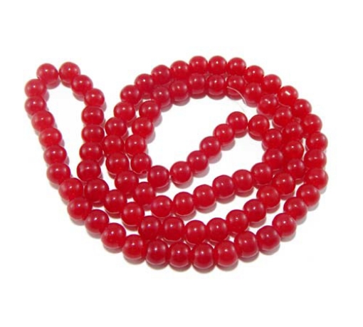 8mm Round Glass Beads