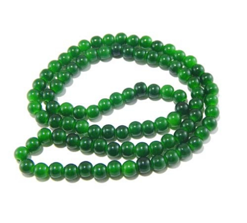 8mm Round Glass Beads