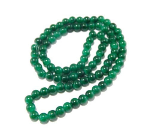 8mm Round Glass Beads