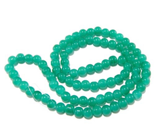 8mm Round Glass Beads