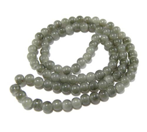 8mm Round Glass Beads