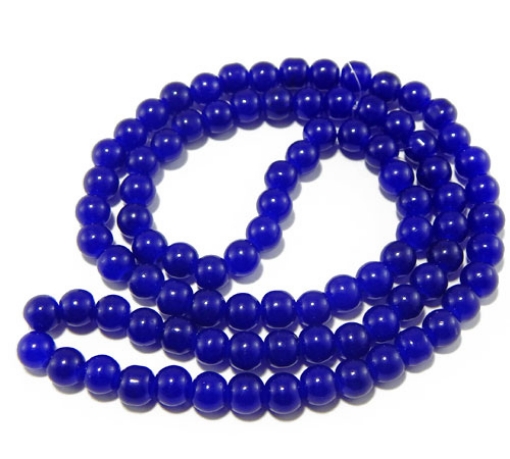 8mm Round Glass Beads