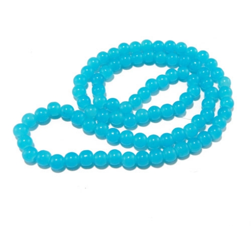 8mm Round Glass Beads