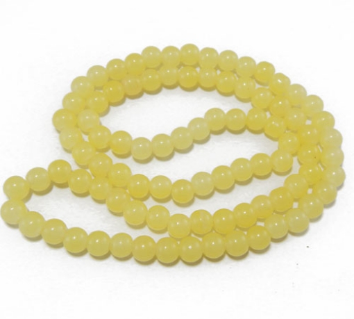 8mm Round Glass Beads